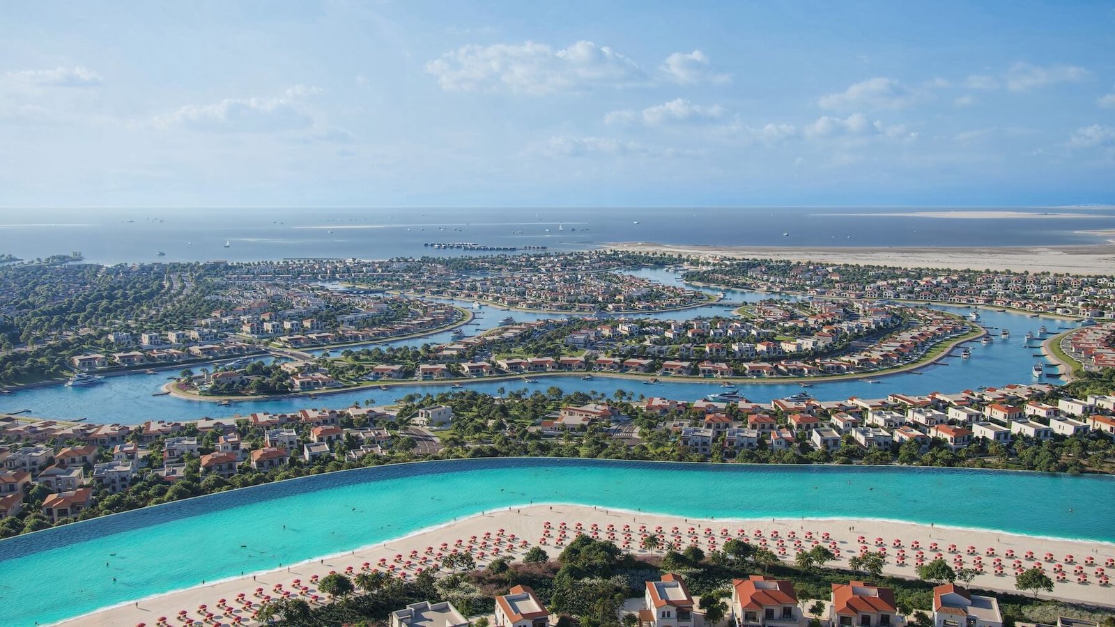 Red Sea coastal homes in Egypt